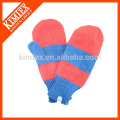 custom stripe cheap knitted mittens